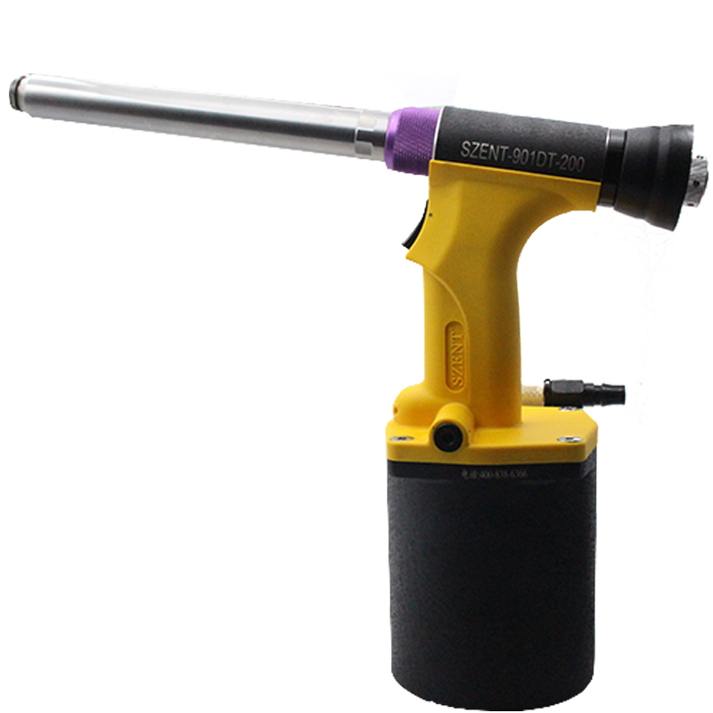 KSEET 901DT-200加长款气动堵头拉钉枪 黄色 铆钉专用